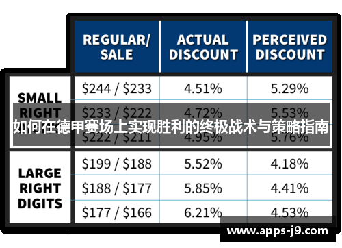 如何在德甲赛场上实现胜利的终极战术与策略指南