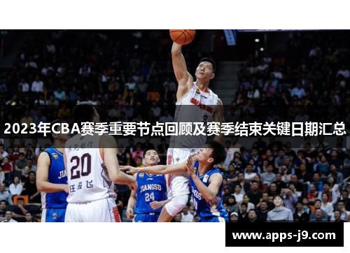2023年CBA赛季重要节点回顾及赛季结束关键日期汇总